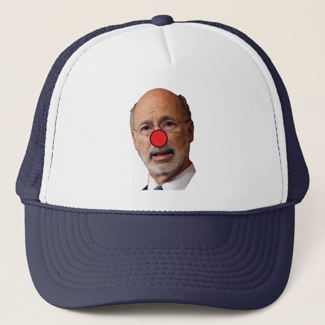 Tom Wolf Clown Hat Truckerkappe (Vorderseite)
