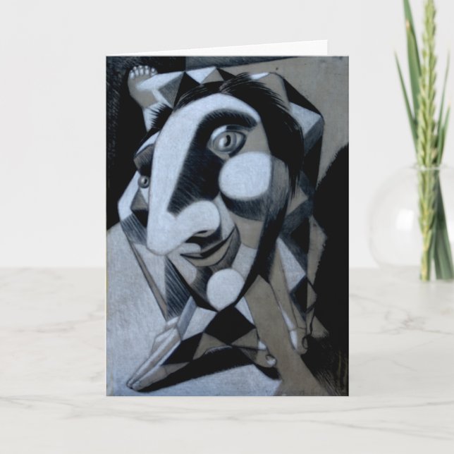 Tom X "Harlequin Ghost" Note Card (Vorderseite)