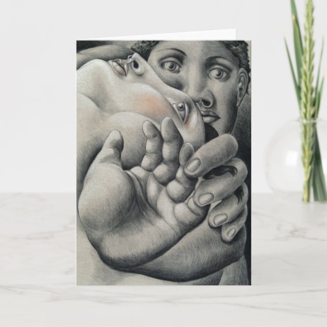 Tom X Note Card "Adam & Eve" (Vorderseite)