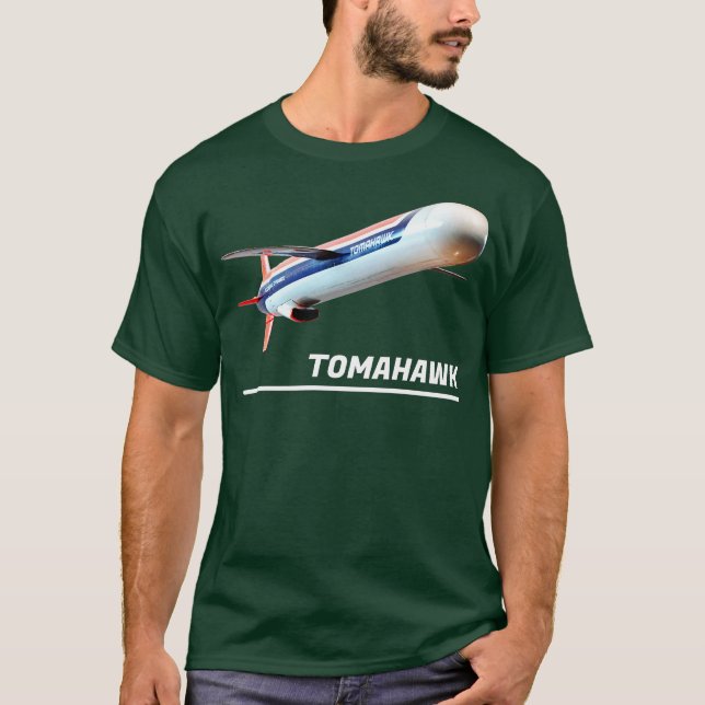 Tomahawk BGM109 Land Attack Missile T-Shirt (Vorderseite)