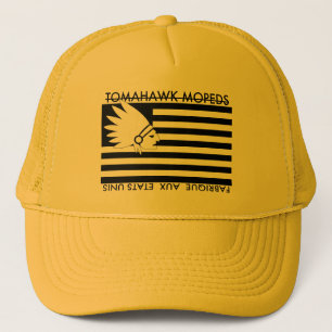 Tomahawk-Moped-amerikanischer Nations-Hut Truckerkappe