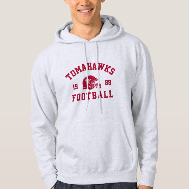 Tomahawks Football Hoodie (Vorderseite)