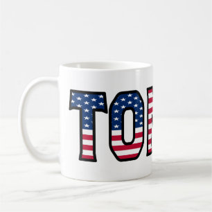 Tomas Name Vorname USA styled Tasse Kaffeetasse