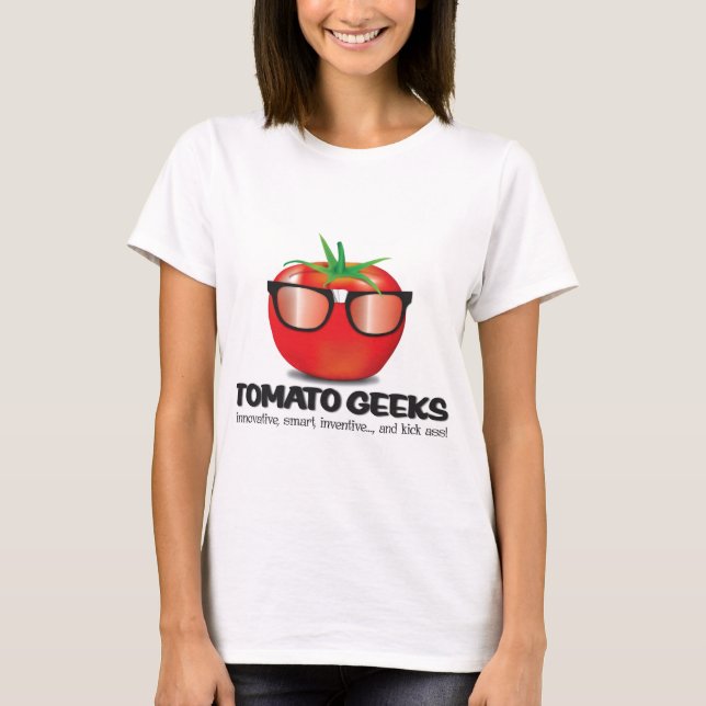 Tomate-Aussenseiter-Material T-Shirt (Vorderseite)