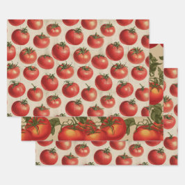 Tomate Geschenkpapier Set