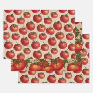Tomate Geschenkpapier Set