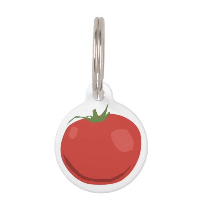 Tomate Haustiermarke (Vorderseite)