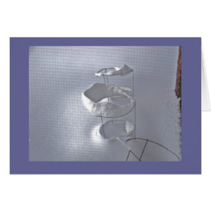 Tomate-Käfig im Winter