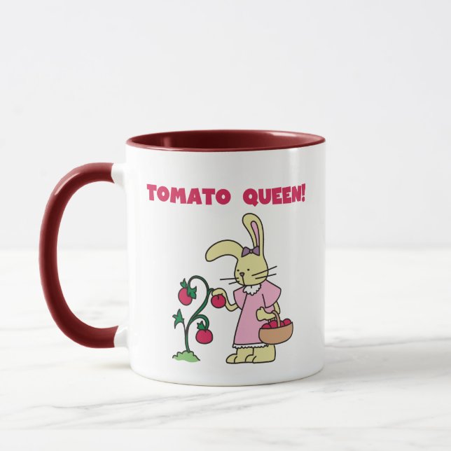 Tomate-Königin-T - Shirts und -geschenke Tasse (Links)