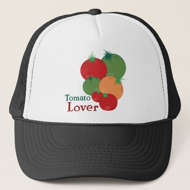 Tomate-Liebhaber Truckerkappe (Vorderseite)
