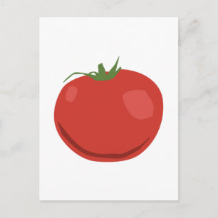 Tomate Postkarte