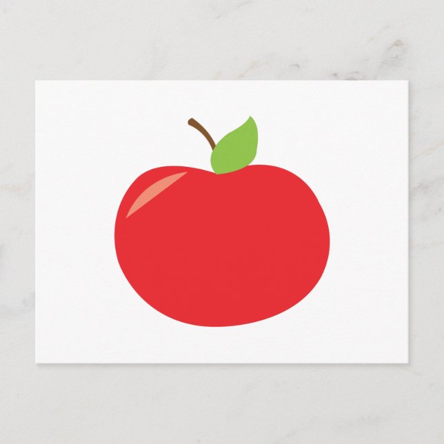 Tomate Postkarte (Vorderseite)