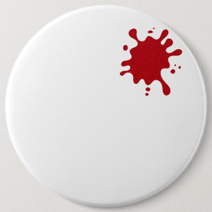 Tomate Rot Splash Benutzerdefinierter Button