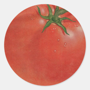 Tomate Runder Aufkleber