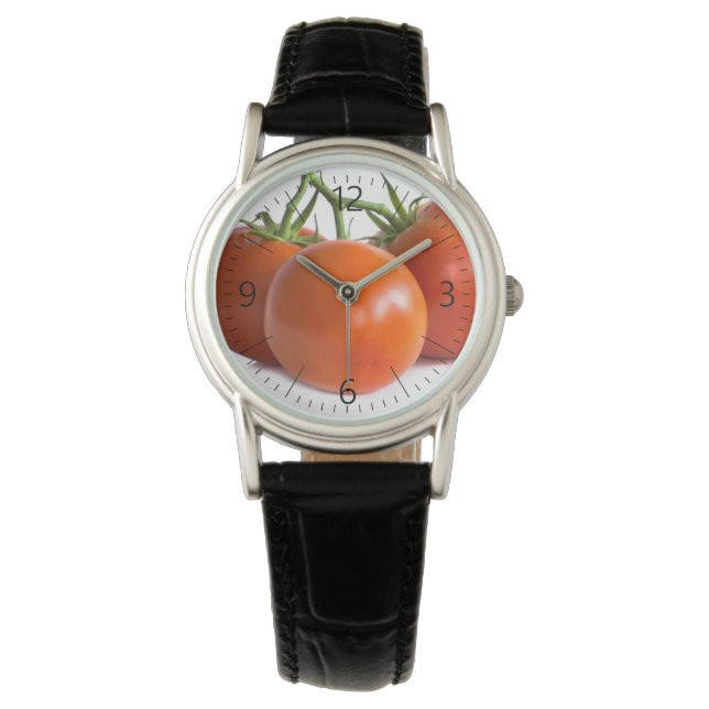 Tomaten Armbanduhr (Vorderseite)