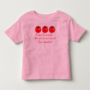Tomaten der Liebe I! Kleinkind T-shirt