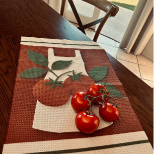 Tomaten Ernte Teetuch   Farmhouse Küche Geschirrtuch