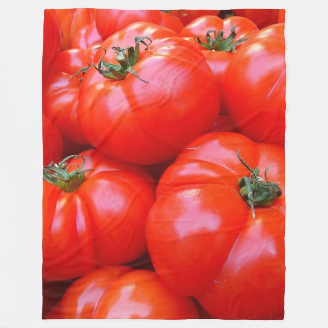 Tomaten Fleece Blanket (Vorderseite)