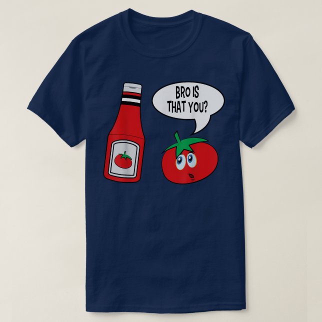 Tomaten Gemüse Vegans Gärtner Bro ist, dass du T-Shirt (Design vorne)