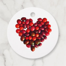 Tomaten Herz Geschenkanhänger
