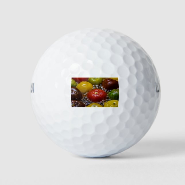 Tomaten in Farbe Golfball (Vorderseite)
