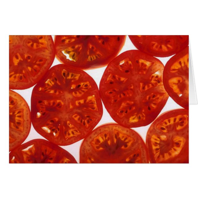 Tomaten in Scheiben (Vorderseite (Horizontal))