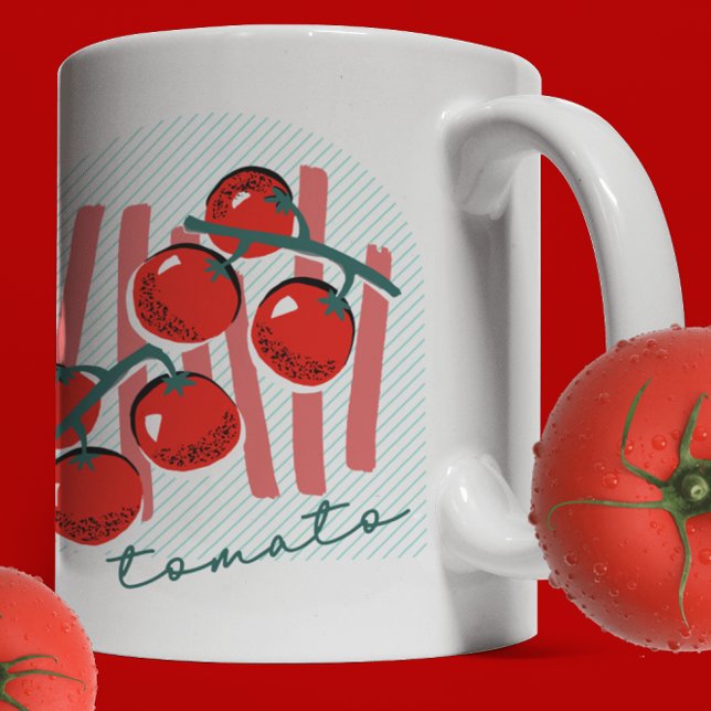 Tomaten Italien Bauernmarkt Kaffeetasse (Von Creator hochgeladen)