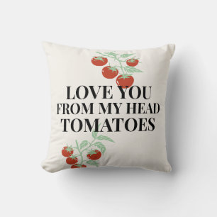 Tomaten-Liebesbrief-Grünes-Haus-Brunch Kissen