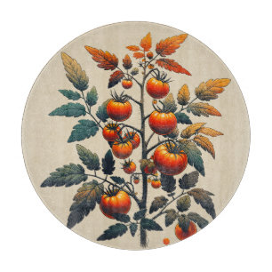 Tomaten Pflanze I Liebe Tomaten Art Schneidebrett