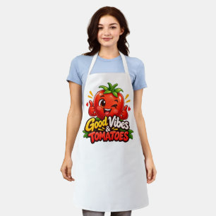 Tomaten Power – Lustiges Tomaten-Küchendesign Schürze