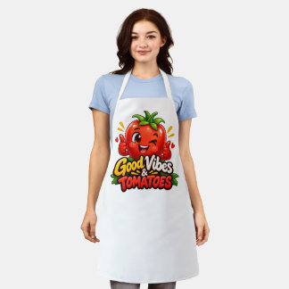 Tomaten Power – Lustiges Tomaten-Küchendesign Schürze
