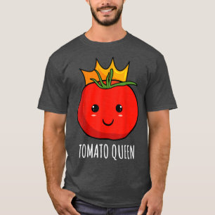 Tomaten Queen Gemüse Vegan Gartenbaum Vegetarier T-Shirt