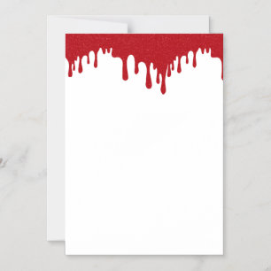Tomaten Rot Drip Magnet Custom Karte