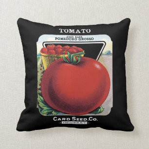 Tomaten-Samenpackungsetikett Kissen