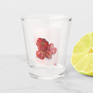 Tomaten Schnapsglas