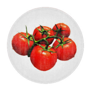 Tomaten Schneidebrett