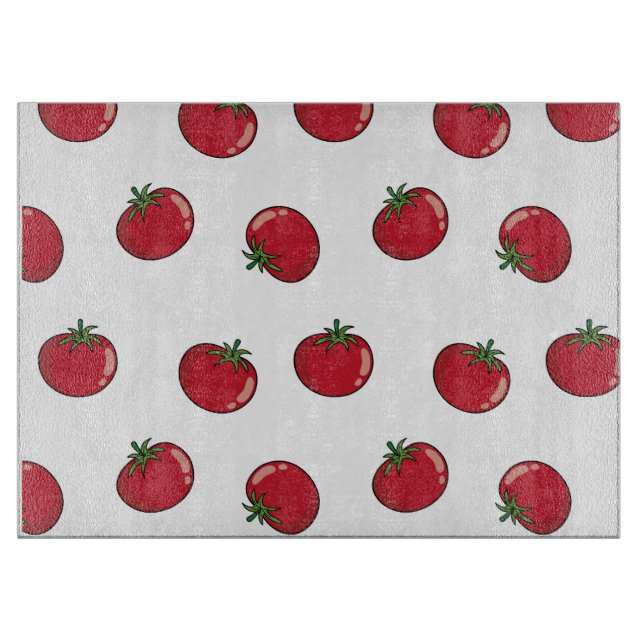 Tomaten Schneidebrett (Vorderseite)