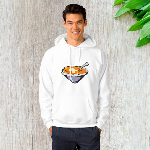 Tomaten-Suppe-Schale mit Löffel Hoodie
