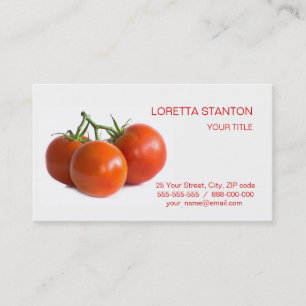 Tomaten Visitenkarte