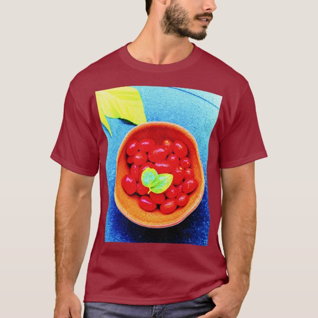 "Tomatenball" Niedliches Foto. Jetzt kaufen T-Shirt (Vorderseite)
