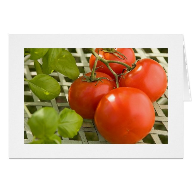 Tomatencluster-Karte (Vorderseite (Horizontal))