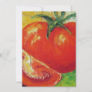 Tomateneinladung Einladung