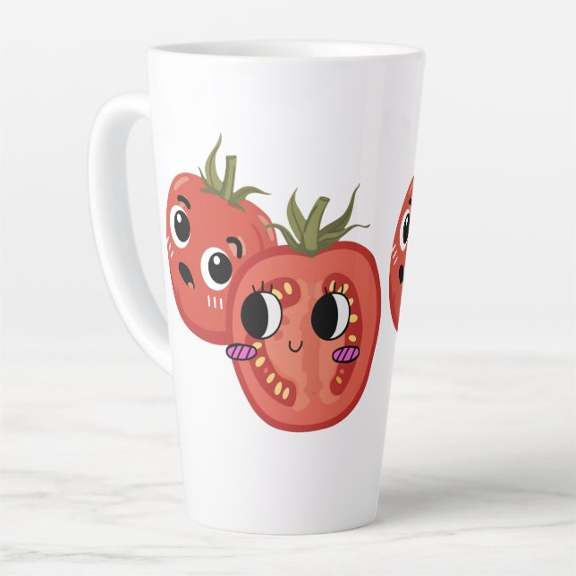 Tomatengaffel  milchtasse (Linke Ecke)