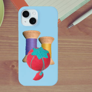 Tomatenkissen und Vintage Thread-Buttone Case-Mate iPhone Hülle