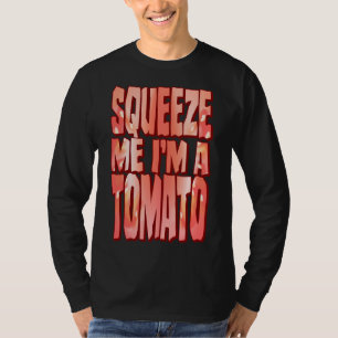 Tomatenkostüm Witziges Halloween Fruchtschneise T-Shirt