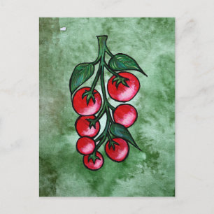 Tomatenliebhaber                                   postkarte