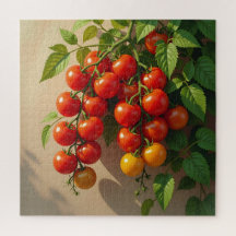 Tomatenpflanzen-Gartenbau-Themen-Sommer-Vibes