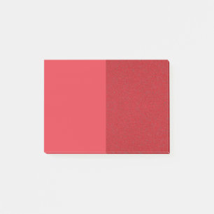Tomatenroter Post-it®-Hinweis mit zwei Texturen - Post-it Klebezettel
