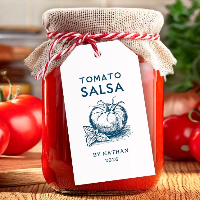 Tomatensalz - Sonderfarben Geschenkanhänger (Von Creator hochgeladen)