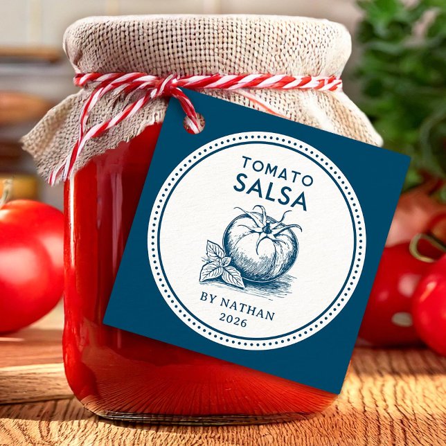 Tomatensalz - Sonderfarben Geschenkanhänger (Von Creator hochgeladen)